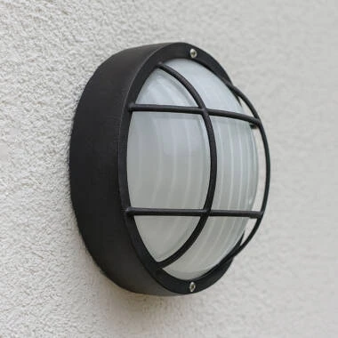Edit Coastal Lulworth Outdoor Round Bulkhead Wall Light