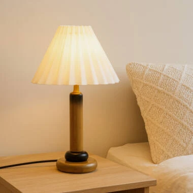 Wisteria Bank Wood Table Lamp