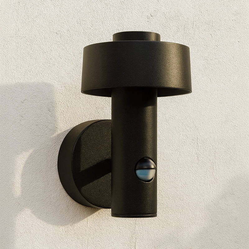Image of Edit Mode LED Outdoor Wall Light with PIR Sensor