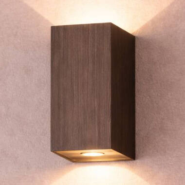 Image of Westport Smooth Box 155 Up & Down Wall Light