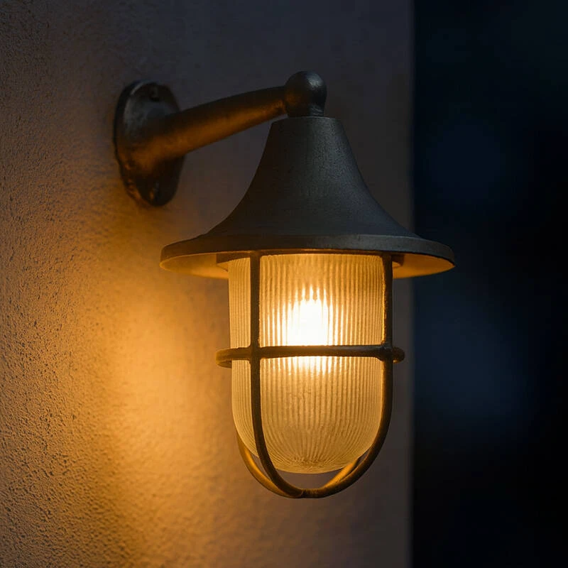 Image of Westport Coastal Auburn Outdoor Hanging Lantern Wall Light
