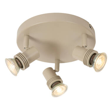 Image of Lucide Kianti 3 Light Ceiling Spotlight Plate