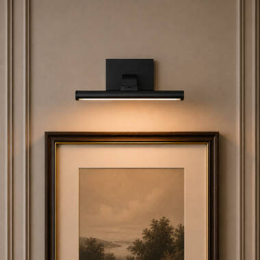 Image of Edit Slimline 197 USB Rechargeable LED Picture Light With Remote Control