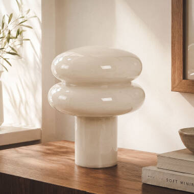 Image of Edit Kurta Glass Table Lamp