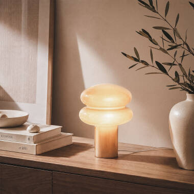 Image of Edit Kurta Glass Table Lamp