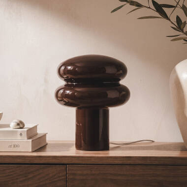 Image of Edit Kurta Glass Table Lamp