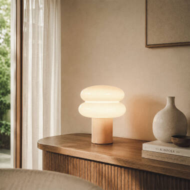 Image of Edit Kurta Glass Table Lamp