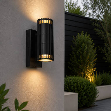 Image of Lucide Timbala Outdoor Up & Down Wall Light
