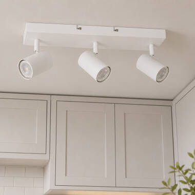 Image of Lucide Amigo 3 Light Ceiling Spotlight Bar