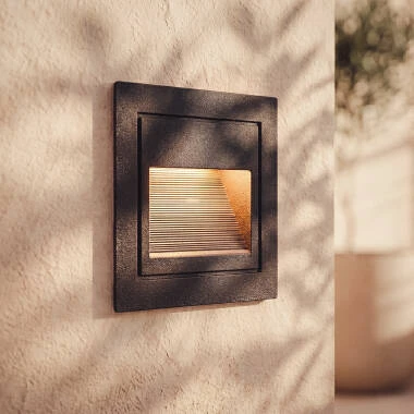 Edit Olite 3W LED Square Recessed Wall Light