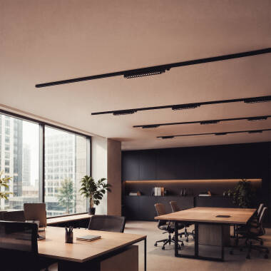 Image of Three Circuit Low Glare 15W Cool Daylight LED Linear Track Light