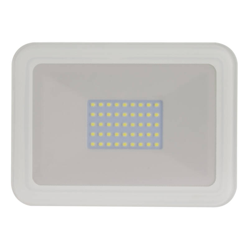 Image of 30W Warm White LED Floodlight 3000lm Glass IP65