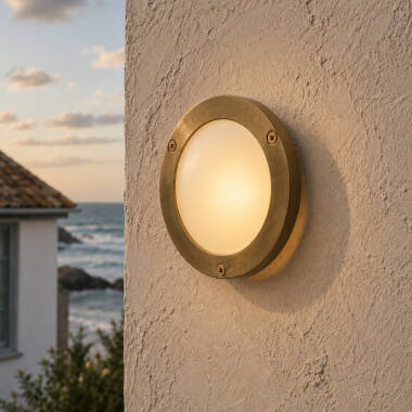 Image of Westport Coastal Sandsend Outdoor Flush Wall Light