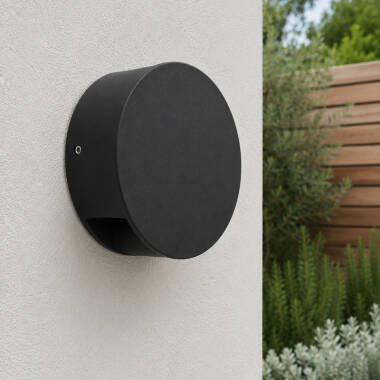Image of Edit Zen LED Round Outdoor Wall Light