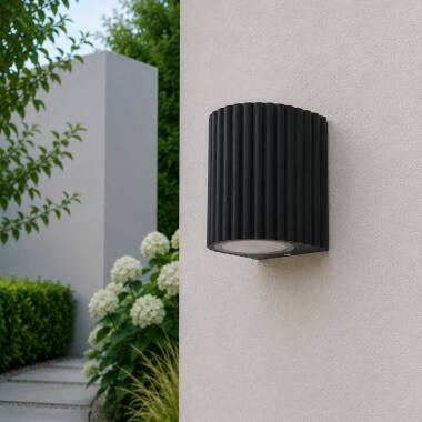 Image of Edit Lotus LED Outdoor Wall Light