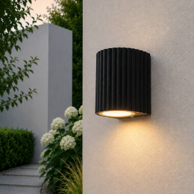 Image of Edit Lotus LED Outdoor Wall Light