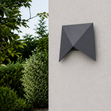 Image of Edit Hex CCT LED Outdoor Wall Light