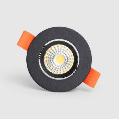 Image of Round Expert Colour 3W Cool Daylight COB LED Adjustable Downlight Cutout 55mm