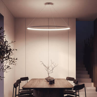 Image of Edit Big Ivalo White Selectable LED Ceiling Pendant Light
