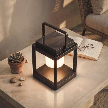 Edit Glow Solar LED Outdoor Table Lantern