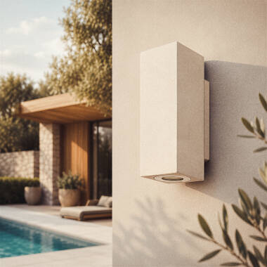 Edit Banjar Concrete Outdoor Up & Down Wall Light