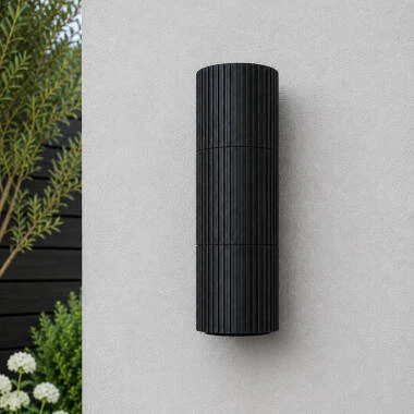 Edit Block Outdoor Up & Down Wall Light