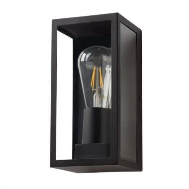Image of Searchlight Edison Half Lantern Outdoor Wall Light