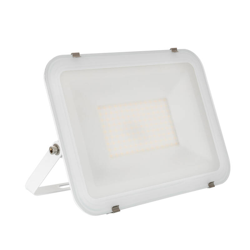 Image of 100W Warm White LED Floodlight 10000lm Glass IP65
