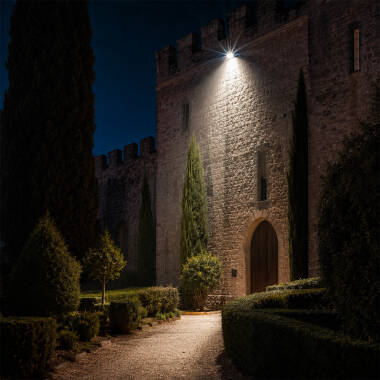 Image of 100W Warm White LED Floodlight 10000lm Glass IP65