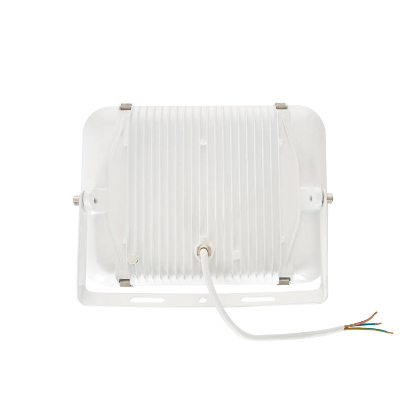 Image of 100W Warm White LED Floodlight 10000lm Glass IP65