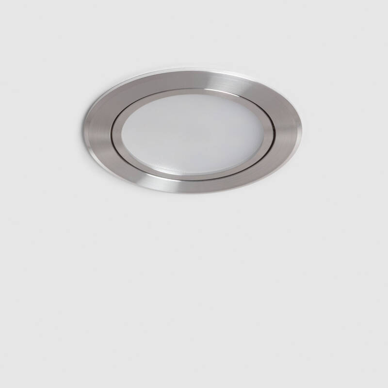 Image of Round Low Voltage 3W Warm White LED Adjustable Downlight Cutout 67mm with Quick Connector