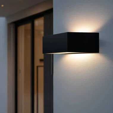 Edit Galeo 9W Warm White LED Outdoor Up & Down Wall Light IP65