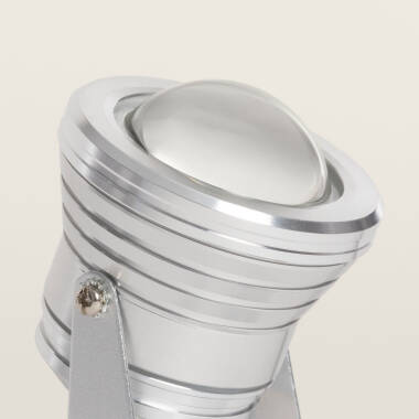Image of Edit 7W Colour Changing LED Garden Spotlight IP67 - Chrome