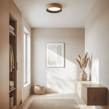 Image of Edit Dari Round 15W CCT LED Flush Ceiling Light