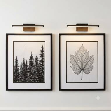 Image of Edit Slimline 400 USB Rechargeable LED Touch Picture Light - Pack of 2