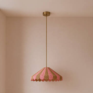 Image of Edit Fair Ground Paper Ceiling Pendant Light