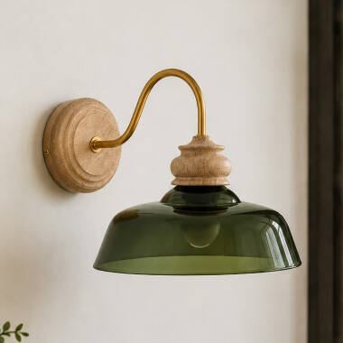 Image of Khudi & Khora Brook Glass Wall Light