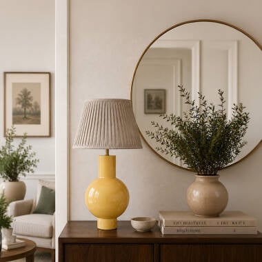 Image of Khudi & Khora Winslow Tall Table Lamp