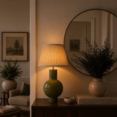 Image of Khudi & Khora Winslow Tall Table Lamp