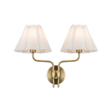 Image of Wisteria Eloise Twin Wall Light