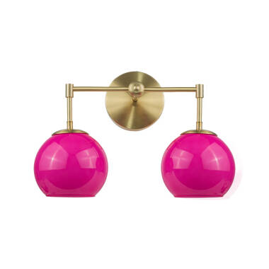 Image of Wisteria Pixie Twin Wall Light