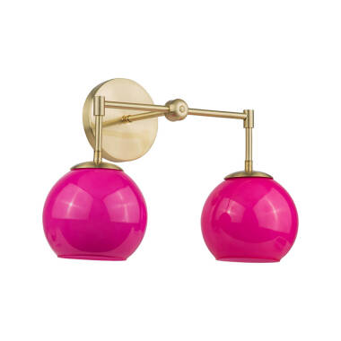 Image of Wisteria Pixie Twin Wall Light