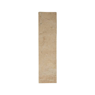 Image of Westport Allegra Outdoor Travertine Stone Flush Wall Light