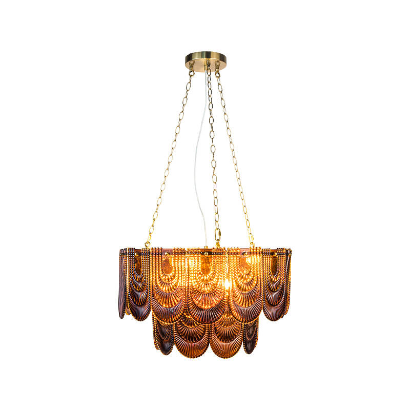 Image of Wisteria Portia Glass Chandelier