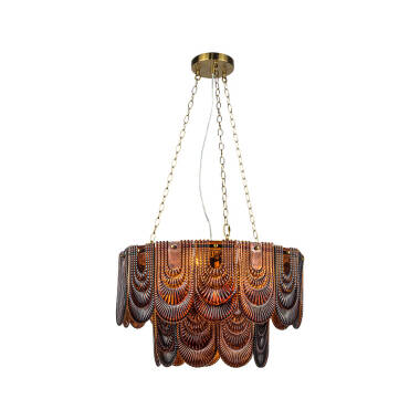 Image of Wisteria Portia Glass Chandelier