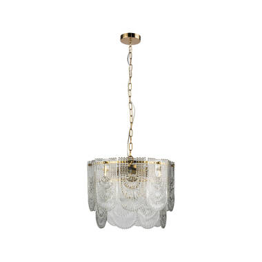 Image of Wisteria Portia Glass Chandelier