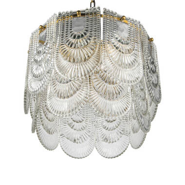 Image of Wisteria Portia Glass Chandelier