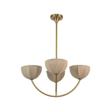 Image of Wisteria Henrietta 4 Arm Ceiling Pendant Light