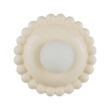 Image of Wisteria Madeleine Ceramic Flush Wall Light