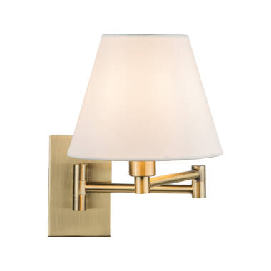 Image of Wisteria Clementine Adjustable Swing Arm Wall Light
